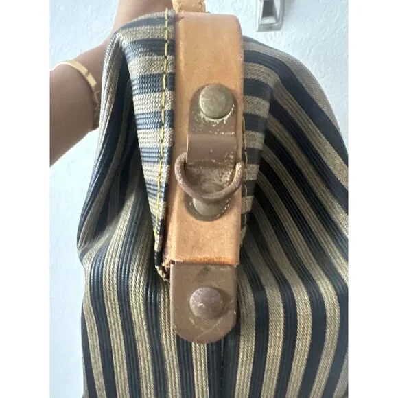 Fendi Vintage Leather Trim Doctor's Bag - Picture 5 of 11